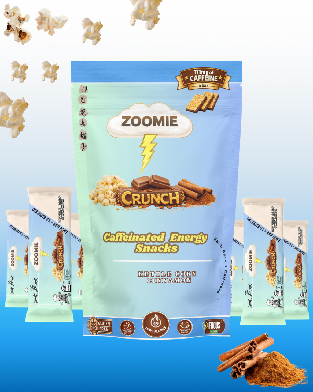 Kettle Corn Cinnamon 6 Pack