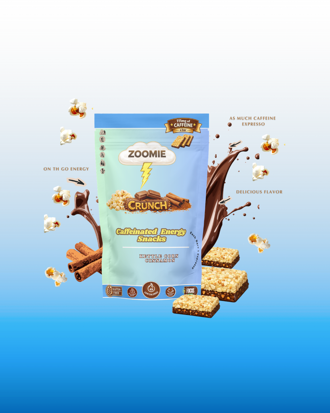 Kettle Corn Cinnamon 3 pack
