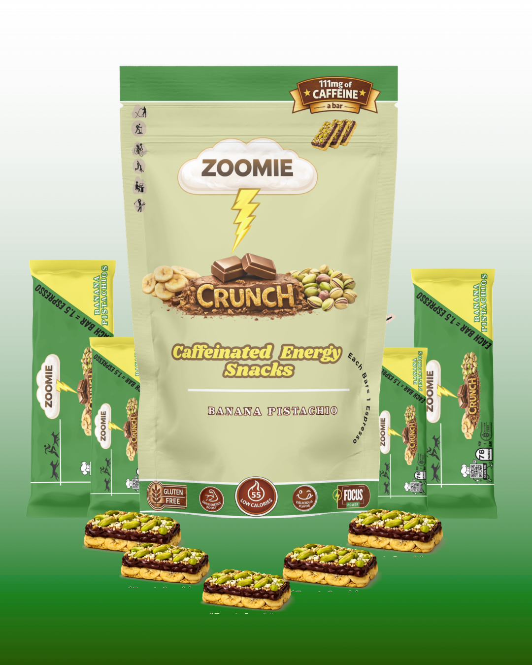 Banana Pistachio 9 pack